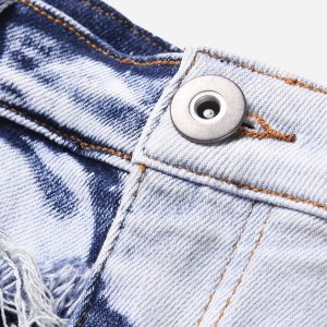 Concert Outfit High Street Washed Slim Fit Jeans