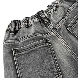 Concert Outfit High-Waisted Multi-Pocket Denim Cargo Shorts