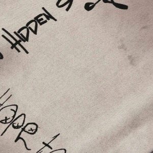 Concert Outfit Hip-Hop Graffiti Distressed Jeans