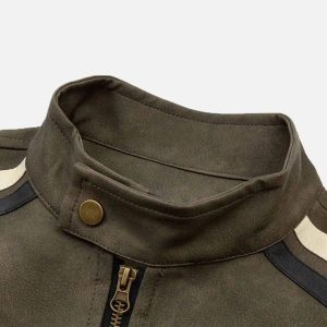 Concert Outfit Hip-Hop Motorcycle Trend Jacket