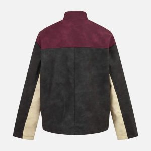 Concert Outfit Hip-Hop Motorcycle Trend Jacket