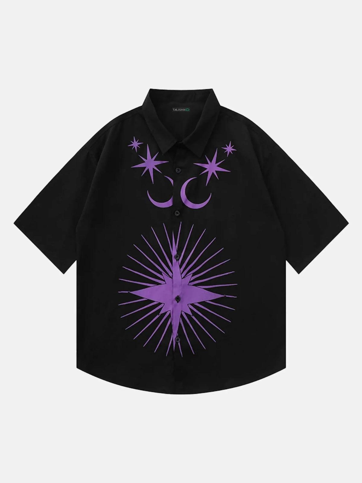 Concert Outfit Hip-Hop Printed Shirt Concert Outfit Hip-Hop Printed Shirt