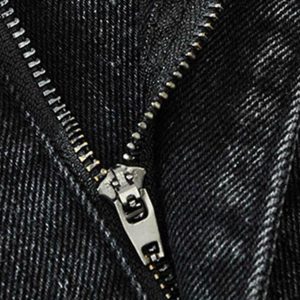 Concert Outfit Hip-Hop Retro Wash Denim Straight-Leg Pants