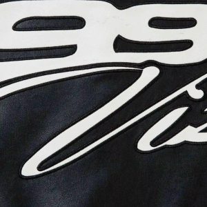 Concert Outfit Hip-Hop Street Style Stitching Pu Motorcycle Jacket