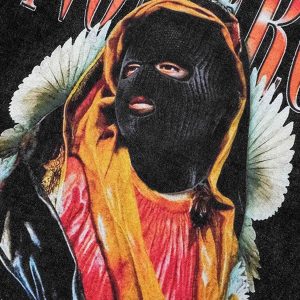 Concert Outfit Hip Hop Washed Vintage Do-Over T-Shirt