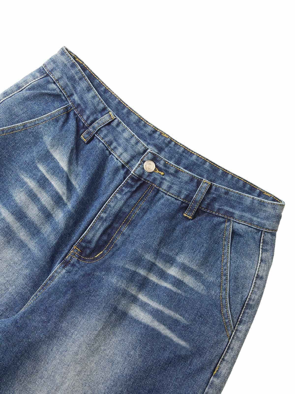 Concert Outfit Homemade Large Pocket Cargo Jeans Concert Outfit Homemade Large Pocket Cargo Jeans