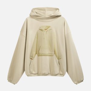 Concert Outfit Hoodie Pattern Printed Hoodie