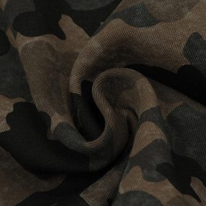 Concert Outfit Hotfix Rhinestones Camouflage Fur Hooded Fleece Jacket