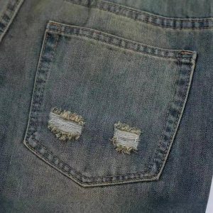 Concert Outfit Icon Graffiti Print Jeans