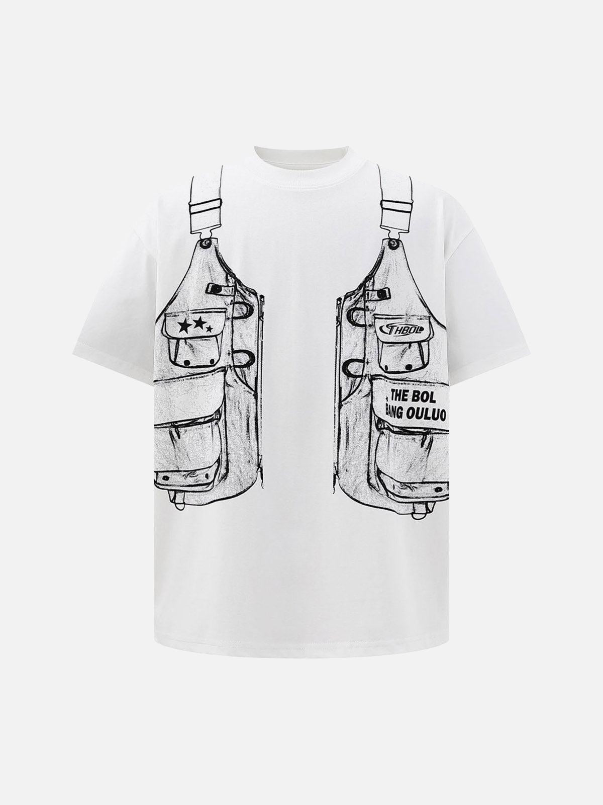 Concert Outfit Jacket Print Graphic T-Shirt Concert Outfit Jacket Print Graphic T-Shirt