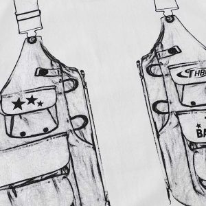 Concert Outfit Jacket Print Graphic T-Shirt