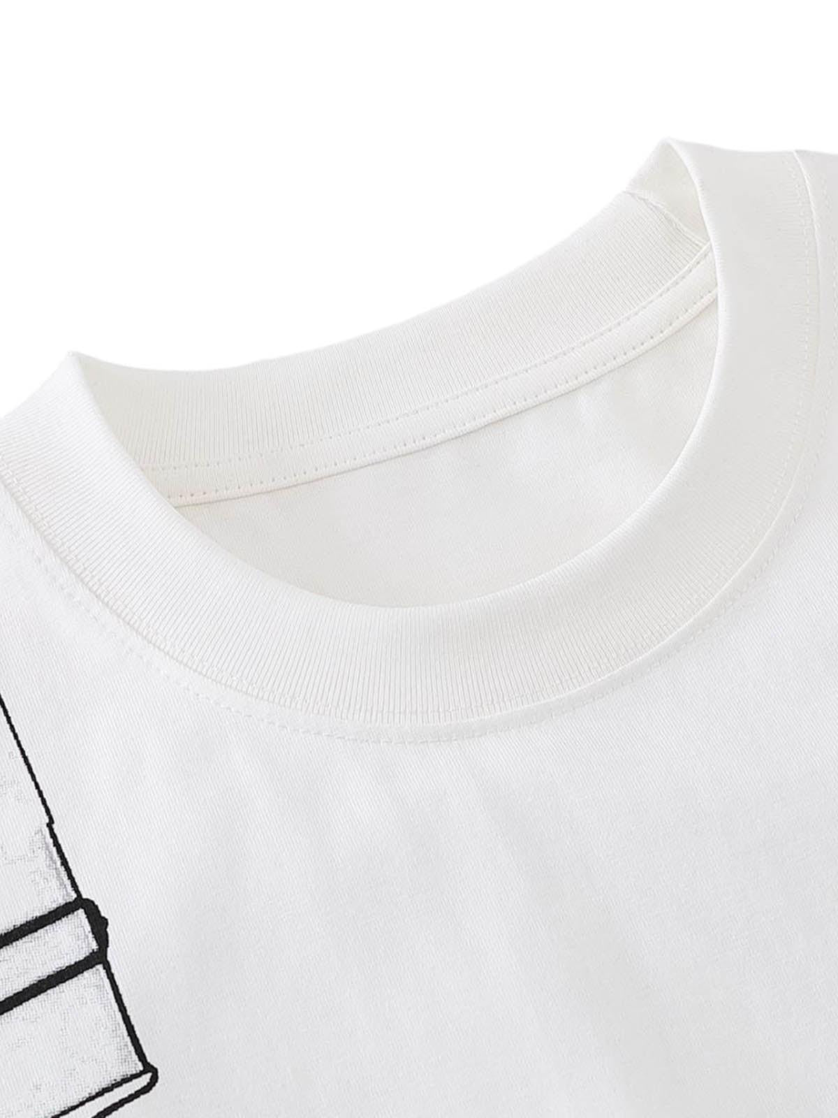 Concert Outfit Jacket Print Graphic T-Shirt Concert Outfit Jacket Print Graphic T-Shirt