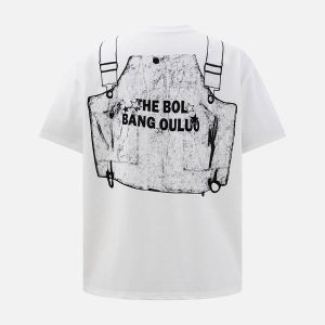 Concert Outfit Jacket Print Graphic T-Shirt