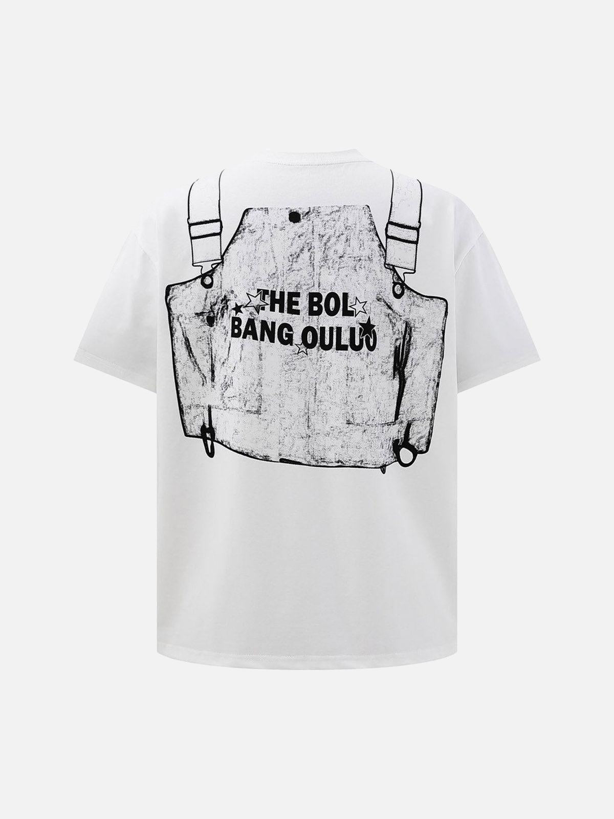 Concert Outfit Jacket Print Graphic T-Shirt Concert Outfit Jacket Print Graphic T-Shirt