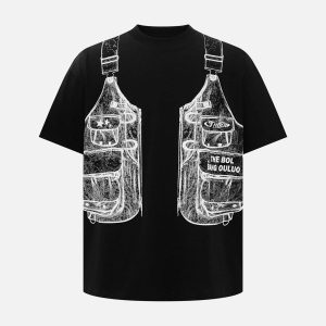 Concert Outfit Jacket Print Graphic T-Shirt