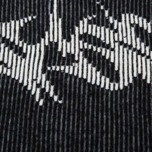 Concert Outfit Jacquard Half Turtleneck Knitted Sweater