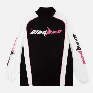 Concert Outfit Jersey Long Sleeve Quarter Zip Shirt