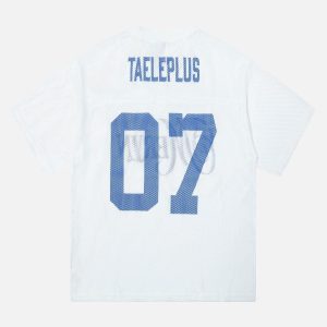 Concert Outfit Jersey Mesh Blouse Hollow T-Shirt