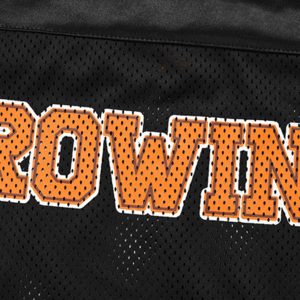 Concert Outfit Jersey Print Oversize V-Neck T-Shirt