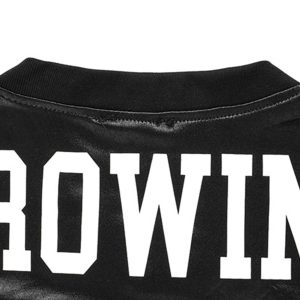 Concert Outfit Jersey Print V-Neck Oversize Short Sleeve T-Shirt