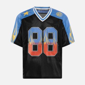 Concert Outfit Jersey Quick Dry V-Neck T-Shirt