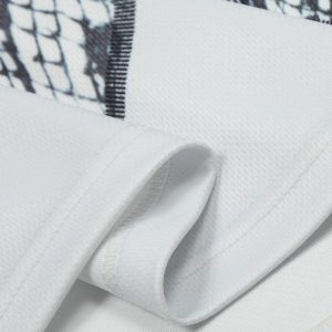 Concert Outfit Jersey Style Snake Print T-Shirt