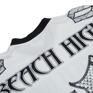 Concert Outfit Jersey Style Snake Print T-Shirt