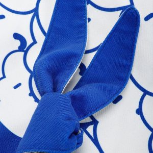 Concert Outfit Klein Blue Cartoon Pattern Canvas Bag