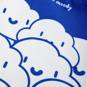 Concert Outfit Klein Blue Cartoon Pattern Canvas Bag