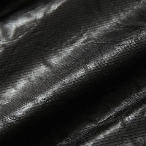 Concert Outfit Lace Lettering Fur Hooded Leather Quited Jacket