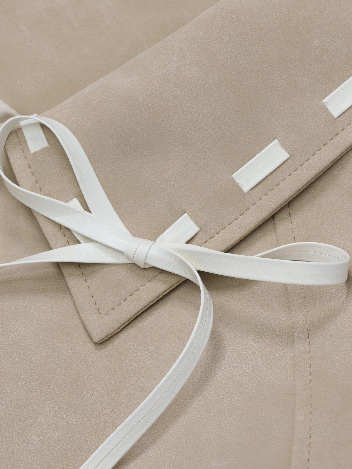 Concert Outfit Lace Patchwork Faux Leather Jacket Concert Outfit Lace Patchwork Faux Leather Jacket