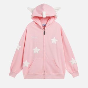 Concert Outfit Languid Charm Star Hoodie