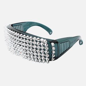Concert Outfit Large Frame Outdoor Rivet Sunglasses