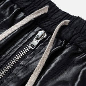 Concert Outfit Layered Three-Dimensional Pocket Wide-Leg Flared Pants