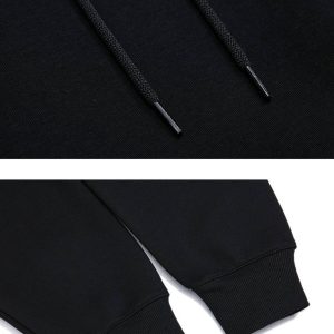 Concert Outfit Lazy Style Letter Embroidery Hoodie