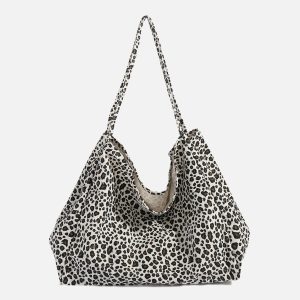 Concert Outfit Leopard Print Tote Bag