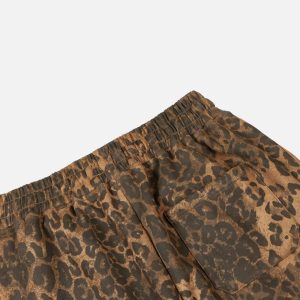 Concert Outfit Leopard Stripe Sweatpants