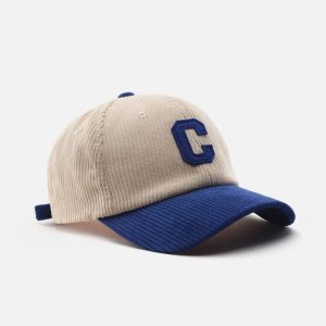 Concert Outfit Letter C Patchwork Hat