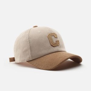 Concert Outfit Letter C Patchwork Hat