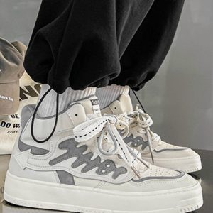 Concert Outfit Letter High Skate Shoes