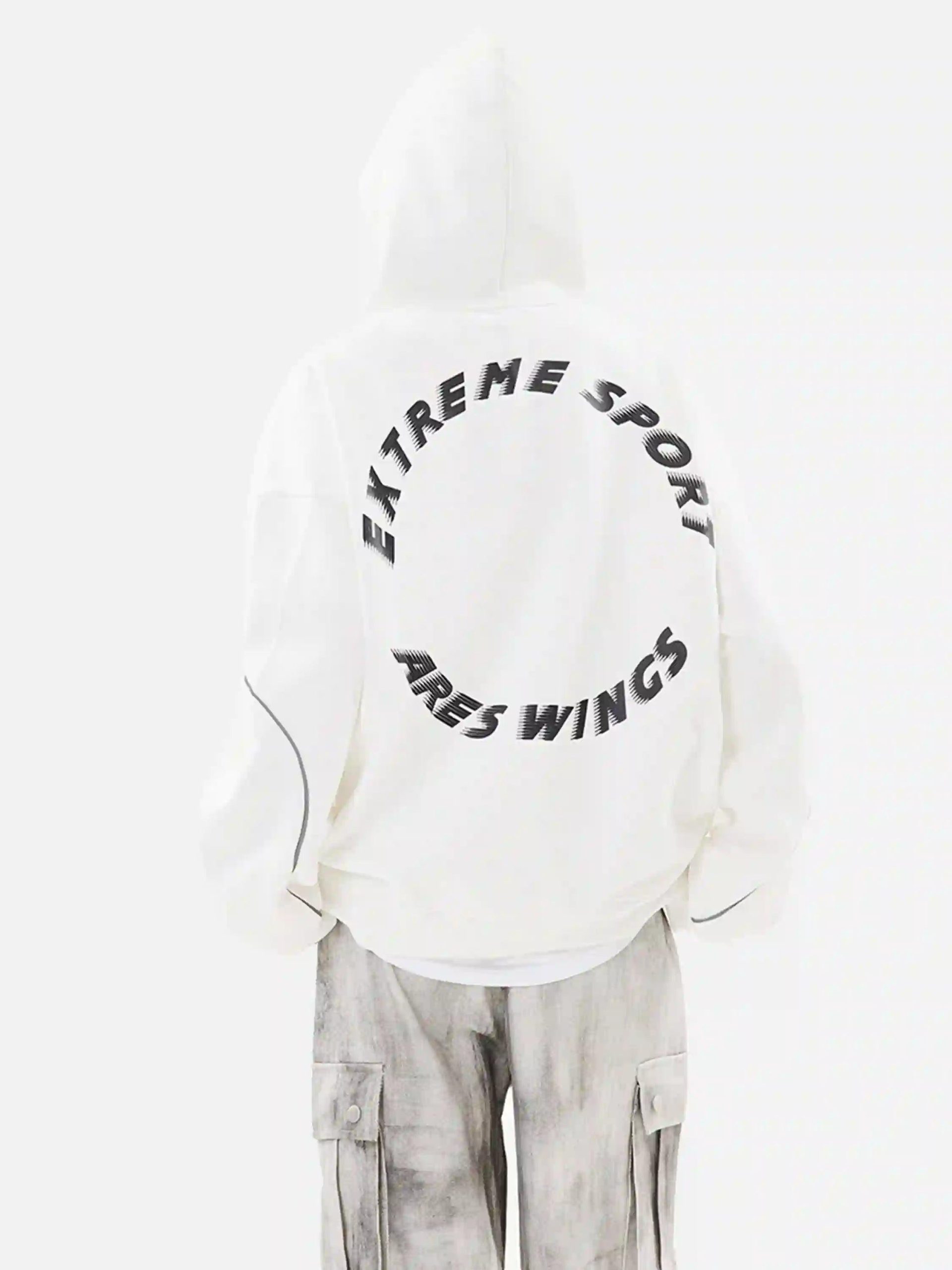 Concert Outfit Letter Print Line Design Hoodie Concert Outfit Letter Print Line Design Hoodie