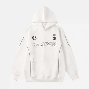 Concert Outfit Letter Print Line Design Hoodie