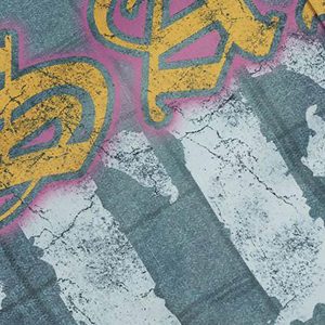 Concert Outfit Letter Print Quilted Bomber Jacket