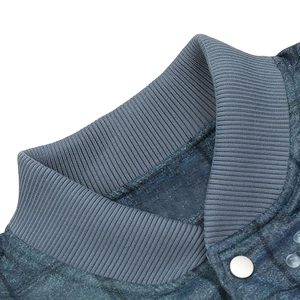 Concert Outfit Letter Print Quilted Bomber Jacket