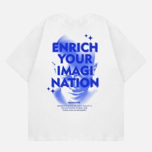 Concert Outfit Letter Print Virtual T-Shirt