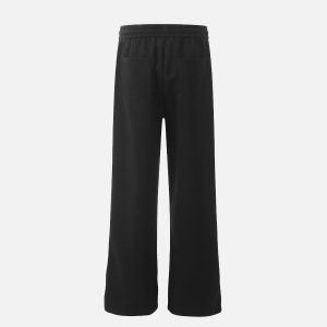 Concert Outfit Lettering Print Straight-Leg Sweatpants