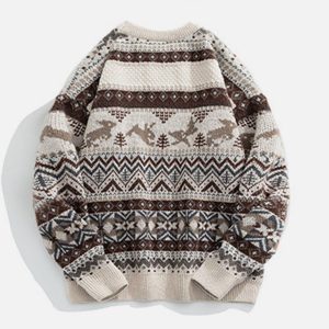 Concert Outfit Loose Vintage Sweater