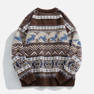 Concert Outfit Loose Vintage Sweater