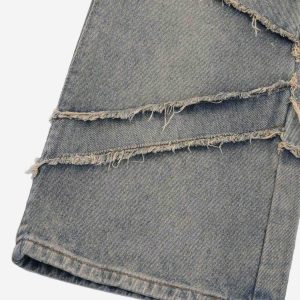 Concert Outfit Loose Wide Leg Cat Whisker Jeans