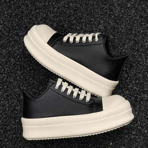 Concert Outfit Low-Top German Training Chunky Sneakers